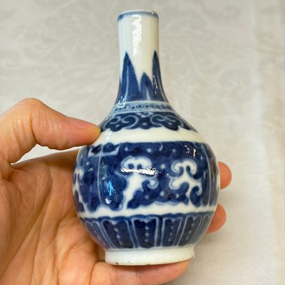 Seven Chinese blue and white wares — photo 23
