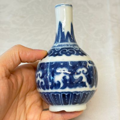 Seven Chinese blue and white wares — photo 24