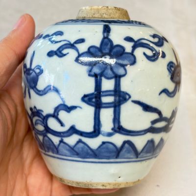 Seven Chinese blue and white wares — photo 27