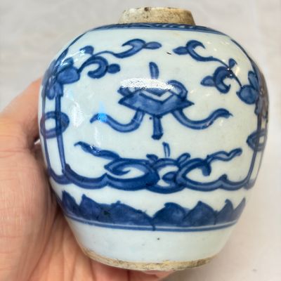 Seven Chinese blue and white wares — photo 29