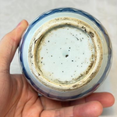 Seven Chinese blue and white wares — photo 32