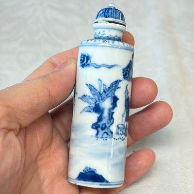 Seven Chinese blue and white wares — photo 34