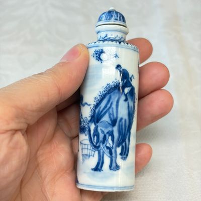 Seven Chinese blue and white wares — photo 36