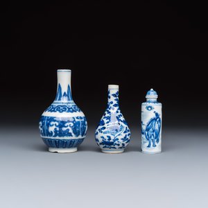 Seven Chinese blue and white wares — photo 12