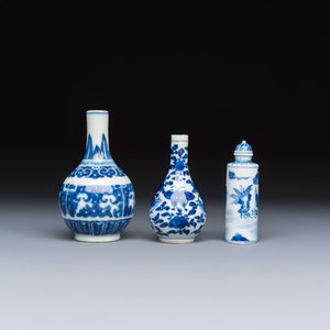Seven Chinese blue and white wares — photo 13