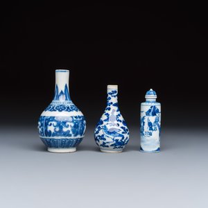 Seven Chinese blue and white wares — photo 14