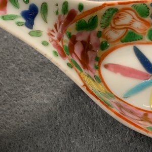 Seven Chinese Canton famille rose spoons for the Thai market, 19th C. — 照片 12