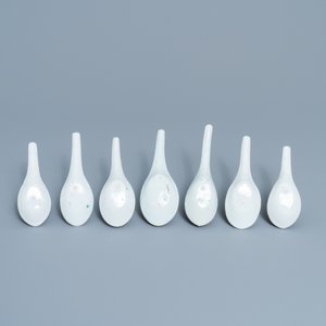 Seven Chinese Canton famille rose spoons for the Thai market, 19th C. — 照片 3
