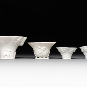 Seven Chinese Dehua blanc de Chine wares, 18th C. and later — photo 3