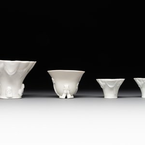 Seven Chinese Dehua blanc de Chine wares, 18th C. and later — photo 4