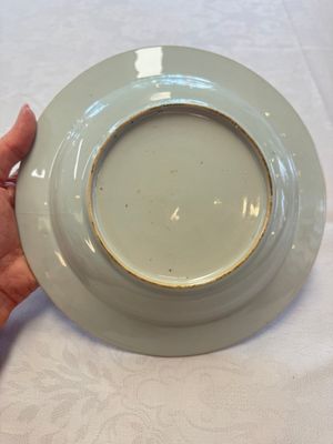 Seven Chinese famille rose plates with floral design, Qianlong — foto 2