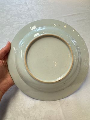 Seven Chinese famille rose plates with floral design, Qianlong — foto 5