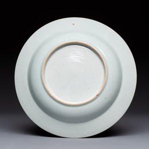 Seven Chinese famille rose plates with floral design, Qianlong — foto 7