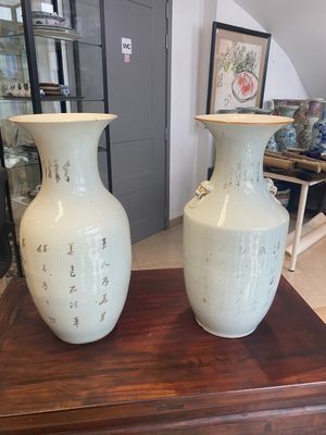 Seven Chinese famille rose vases, 19/20th C. — foto 1