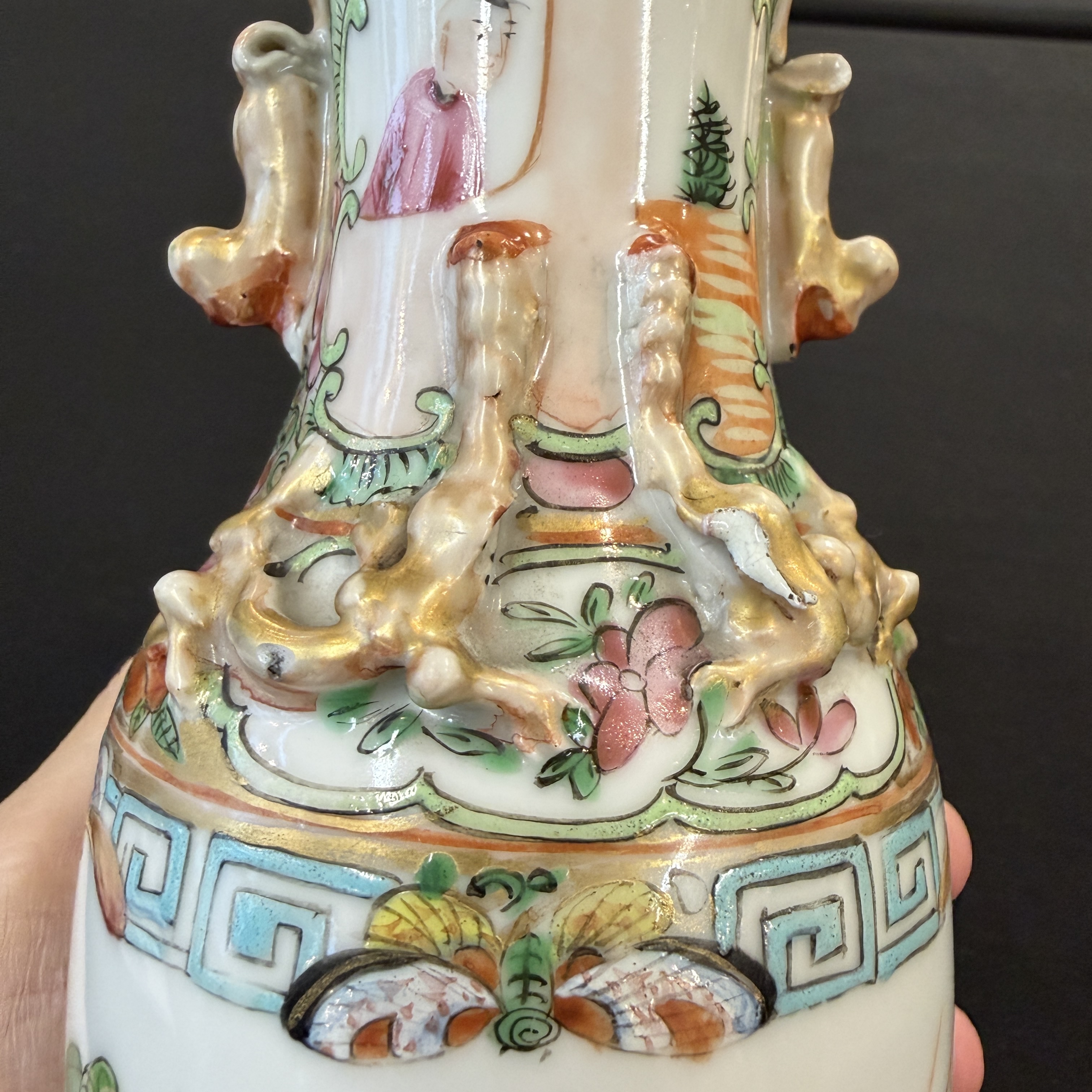 Seven Chinese famille rose, verte and monochrome wares — 照片 8