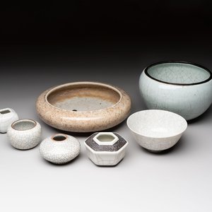 Seven Chinese ge-type wares, 19/20th C. — photo 1