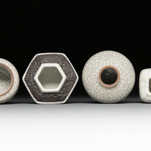 Seven Chinese ge-type wares, 19/20th C. — photo 14