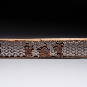 Seven Chinese gilt-lacquered carved wooden panels with narrative design, 19th C. — 照片 15