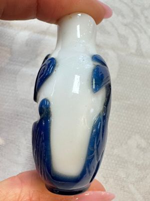 Seven Chinese glass snuff bottles, Daoguang mark, 19/20th C. — photo 13