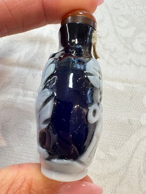 Seven Chinese glass snuff bottles, Daoguang mark, 19/20th C. — photo 15