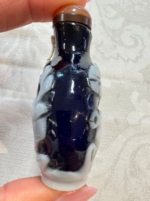 Seven Chinese glass snuff bottles, Daoguang mark, 19/20th C. — photo 17