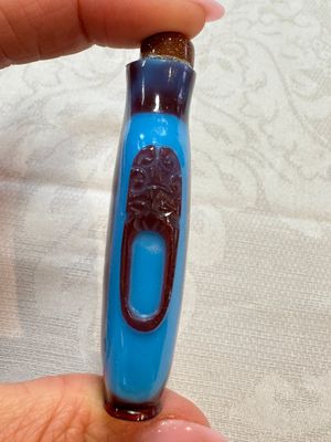Seven Chinese glass snuff bottles, Daoguang mark, 19/20th C. — photo 23