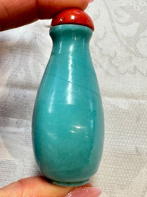Seven Chinese glass snuff bottles, Daoguang mark, 19/20th C. — photo 29