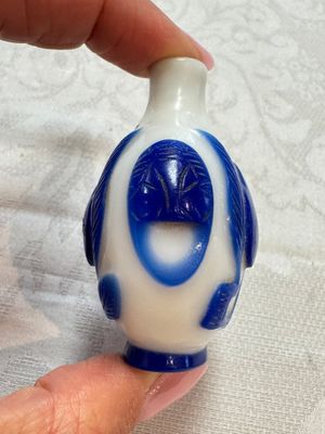 Seven Chinese glass snuff bottles, Daoguang mark, 19/20th C. — photo 4