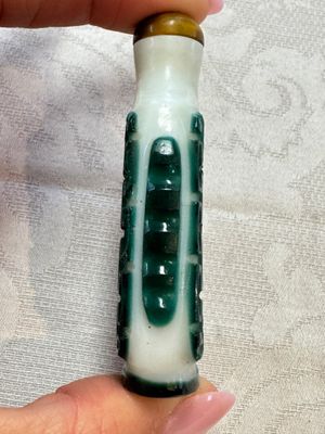 Seven Chinese glass snuff bottles, Daoguang mark, 19/20th C. — photo 45
