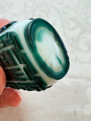 Seven Chinese glass snuff bottles, Daoguang mark, 19/20th C. — photo 50