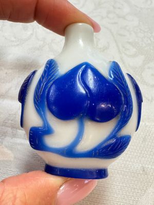 Seven Chinese glass snuff bottles, Daoguang mark, 19/20th C. — photo 5