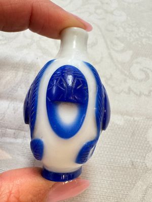 Seven Chinese glass snuff bottles, Daoguang mark, 19/20th C. — photo 6