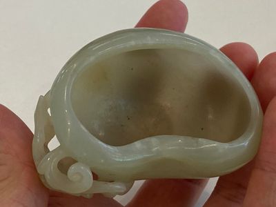 Seven Chinese scholar's objects in porcelain and hardstone, 19/20th C. — 照片 22