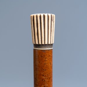 Seven ivory-handled canes, one with freemasonry emblem, 19th C. — 照片 14