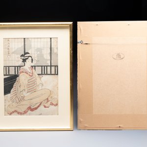 Seven Japanese woodblock prints, Edo/Meiji, 19th C. — foto 3