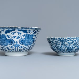 Seven pieces of Chinese blue and white, Imari-style and iron red porcelain, Kangxi/Qianlong — 照片 7
