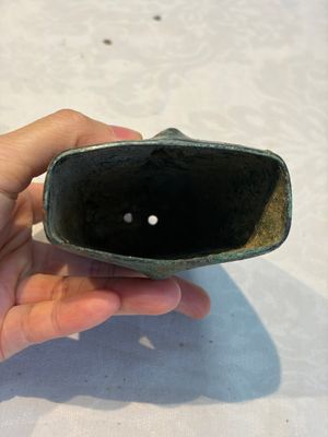 Seven various Chinese bronze and cast-iron bells, Han and later — photo 14