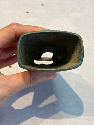 Seven various Chinese bronze and cast-iron bells, Han and later — photo 22