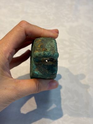 Seven various Chinese bronze and cast-iron bells, Han and later — photo 31