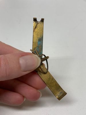 Seven various Chinese metal and cloisonné locks, Qing — photo 25