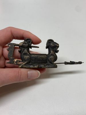 Seven various Chinese metal and cloisonné locks, Qing — photo 46