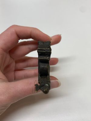 Seven various Chinese metal and cloisonné locks, Qing — photo 47