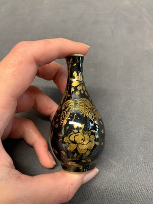 Seven various Chinese monochrome miniature vases, Kangxi/Qianlong — photo 26