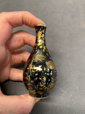 Seven various Chinese monochrome miniature vases, Kangxi/Qianlong — photo 28