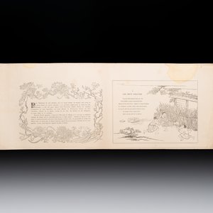 Sheets from Fables Choisies by Jean-Pierre Claris de Florian, illustrated woodblock prints by Japanese artists under Pierre Barboutau, 1895 — photo 6
