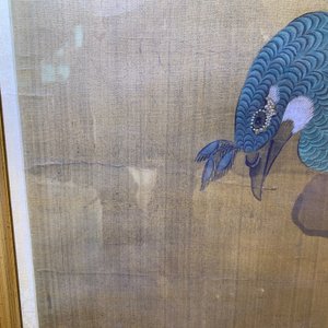 Shen Quan (1682-1762), ink and colour on silk, 18th C.: 'Two  scenes with birds' — photo 30