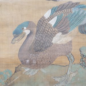 Shen Quan (1682-1762), inkt en kleur op zijde, 18e eeuw: 'Twee scènes met vogels' — foto 18