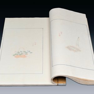 Shizhuzhai Jianpu 十竹齋箋譜, woodblock prints with relief design on Chinese paper, dated 1952 — photo 5