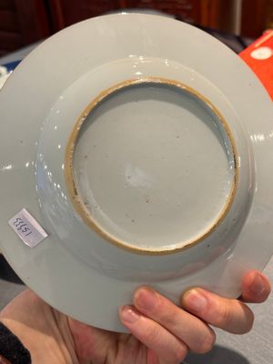 Six assiettes en porcelaine de Chine famille verte à décor de 'Xie Qin Fang You 攜琴訪友', Kangxi — photo 8