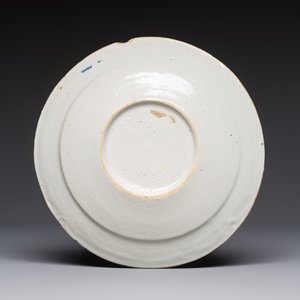 Six blue and white Dutch Delft 'Biblical Subject' plates, probably Friesland, Makkum, 18th C. — 照片 13